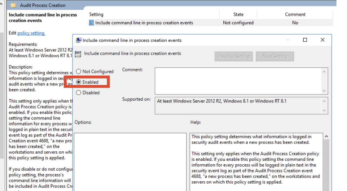 AD Ortamında Sysmon, Command Line Process Auditing, Powershell Logging ...